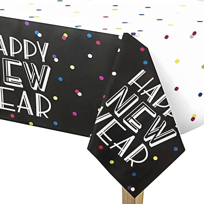 New Year Neon Dots Table cover - Image 4