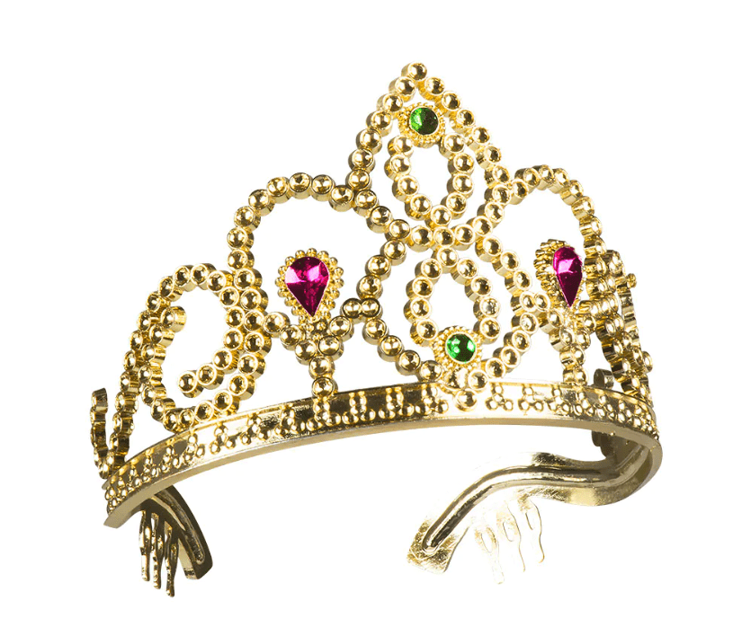 Set 6 Diadem Diana gold Princess Crown - Image 6