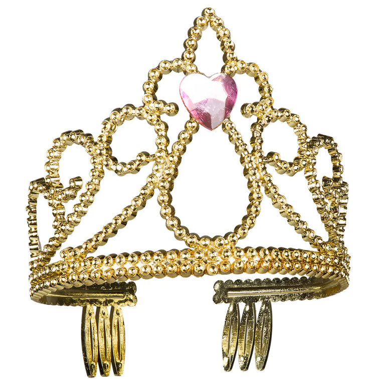 Set 6 Diadem Diana gold Princess Crown - Image 5