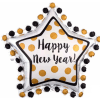 New Year Party Star Foil Balloon