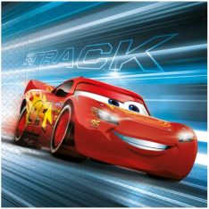 Disney Cars Napkins, Red, 33 x 33 cm