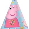 Peppa Pig Party Hats - Pack of 6