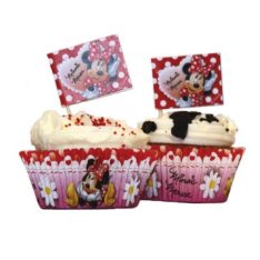 Celebrate with Minnie! Buy 1 Get 1 FREE 🛑 on Minnie Mouse Red Cupcake Cases 48pcs