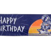 Space Travel Astronaut Banner Birthday Party Decoration Set