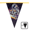 Space Travel Astronaut Garland Birthday Party Decoration Set