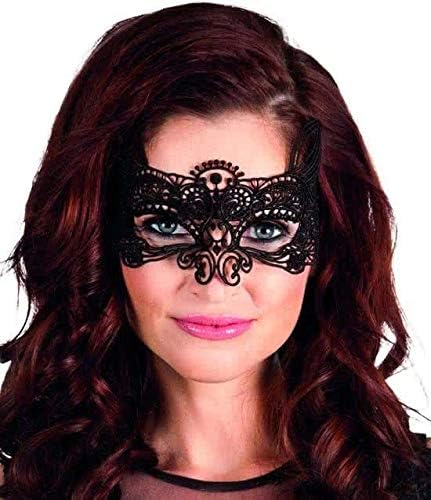 Assortment of 6 Black Masks