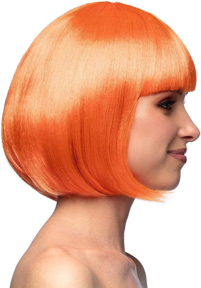 Cabaret Straight Bob Wig Orange - Image 4
