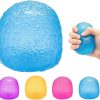 NeeDoh Gumdrop - Textured Sensory Toy with Super Solid Squish - 2.5" Tall - Colors May Vary (Pack of 1)