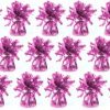 24 x Pink Helium Latex Balloon Weight with Ribbon Roll