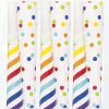 Stripes/Dots Party Horn Noisemakers, Pack of 6