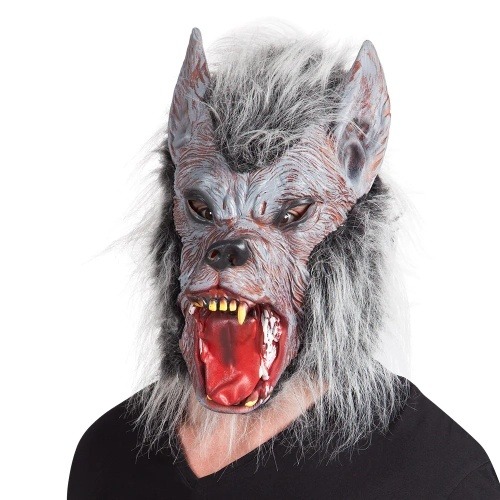 Werewolf mask- Horror Mask for Adults Made of Latex, Mask for Halloween and Carnival
