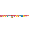 MICKEY JUMP INTO FUN HAPPY BIRTHDAY PAPER BANNER