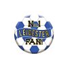 No. 1 Leicester Fan Football Badge