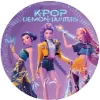 K-Pop Demon Hunters Round Paper Plates 23cm - Pack of 8
