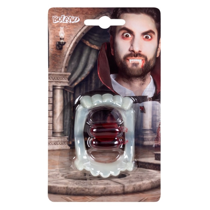 Set teeth Vampire with fake blood