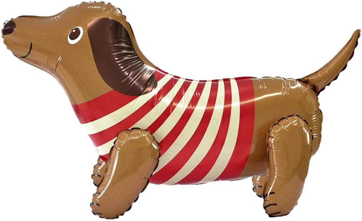 3D Balloon Dog, Foil Balloon Animal, Dachshund Decoration for Children