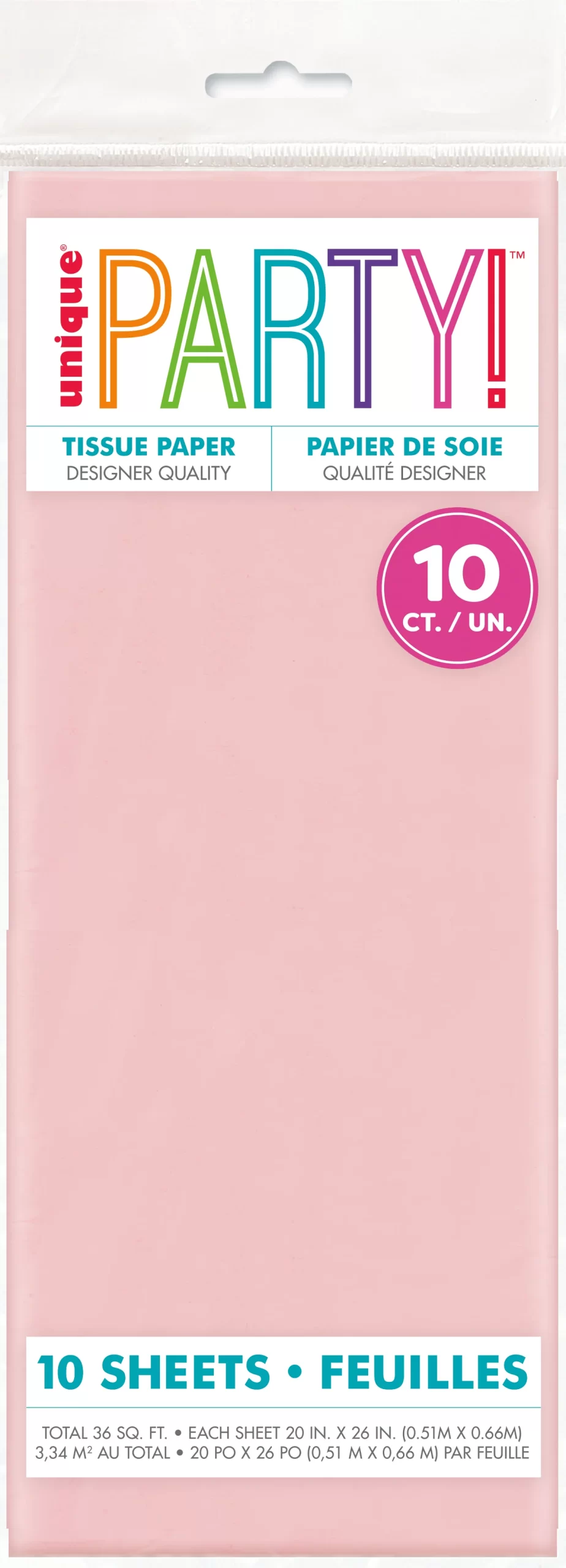 Pastel Pink Tissue Paper