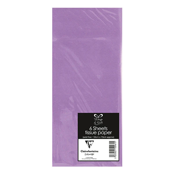 Lilac Tissue Paper Pack – 6 Sheet