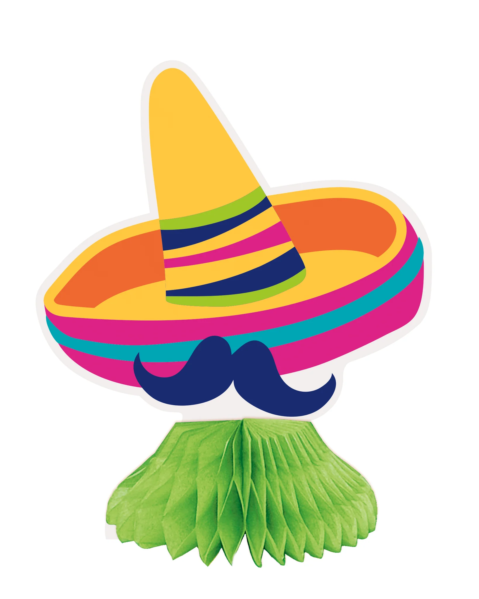 Boho Fiesta Mini Honeycomb Centerpieces - Image 3