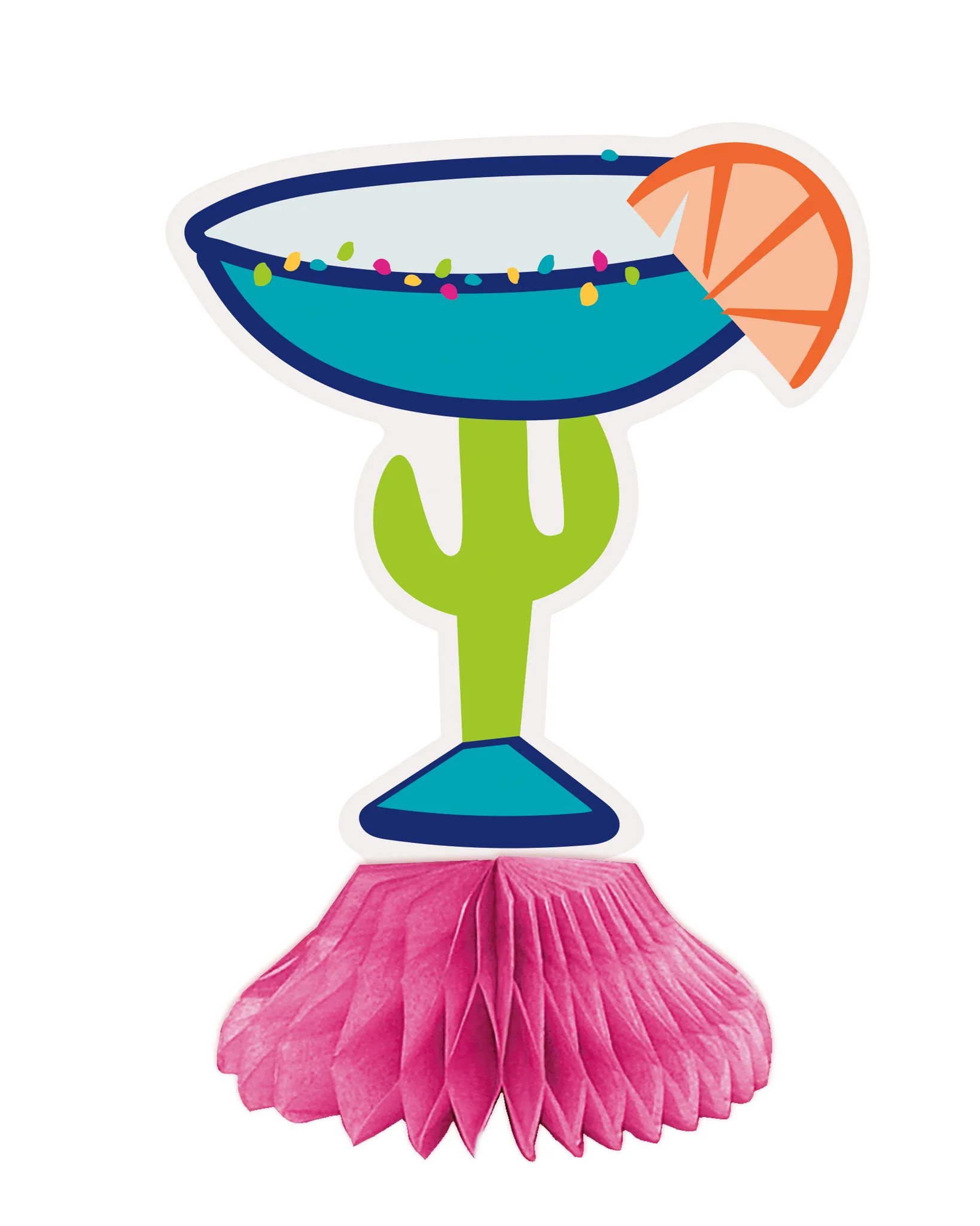 Boho Fiesta Mini Honeycomb Centerpieces - Image 4