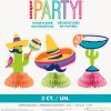Boho Fiesta Mini Honeycomb Centerpieces
