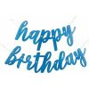 Prismatic Blue Birthday Banner