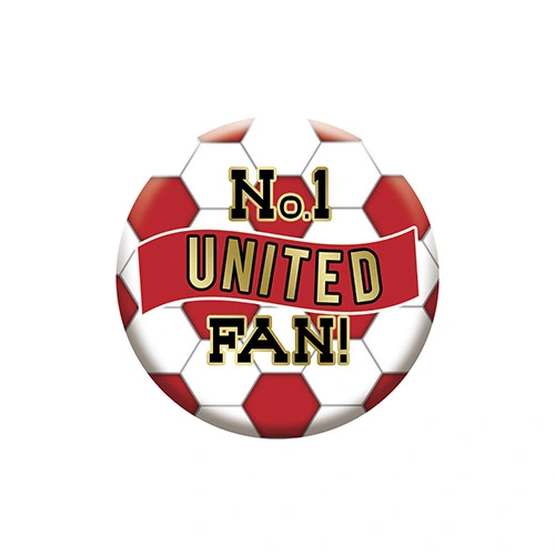 No. 1 United Fan Badge