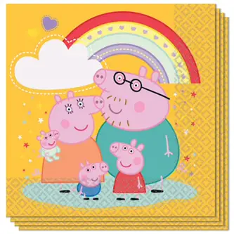 Peppa Pig Paper Luncheon Napkins