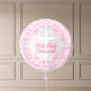 Pink First Holy Communion Balloon