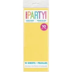 Yellow Tissue Paper