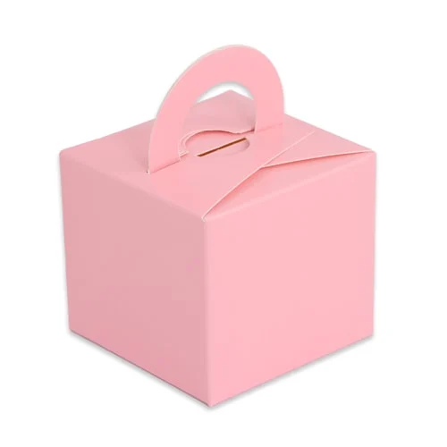 Baby Pink Paper Favour Gift Box