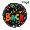 18 inch Colorful Welcome Back balloon
