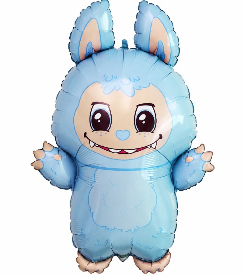 Blue Bad Bunny Jumbo Foil Balloon