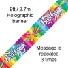 Bon Voyage Foil Banner