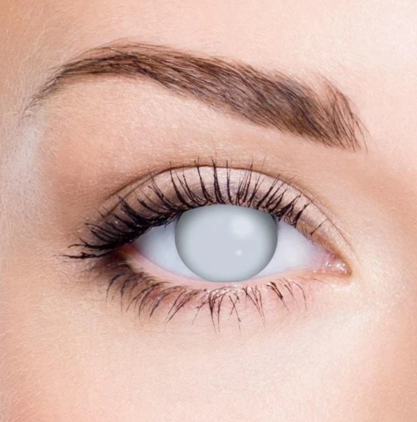 Blind White Sclera Contact Lenses