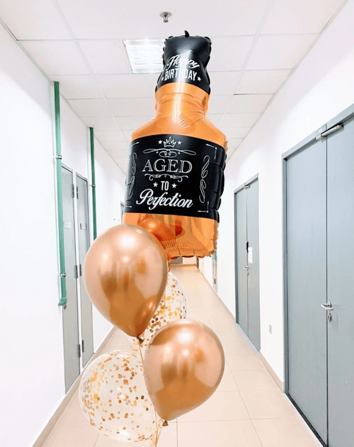 Whisky Bottle Foil Balloons 32 Inch - Image 3