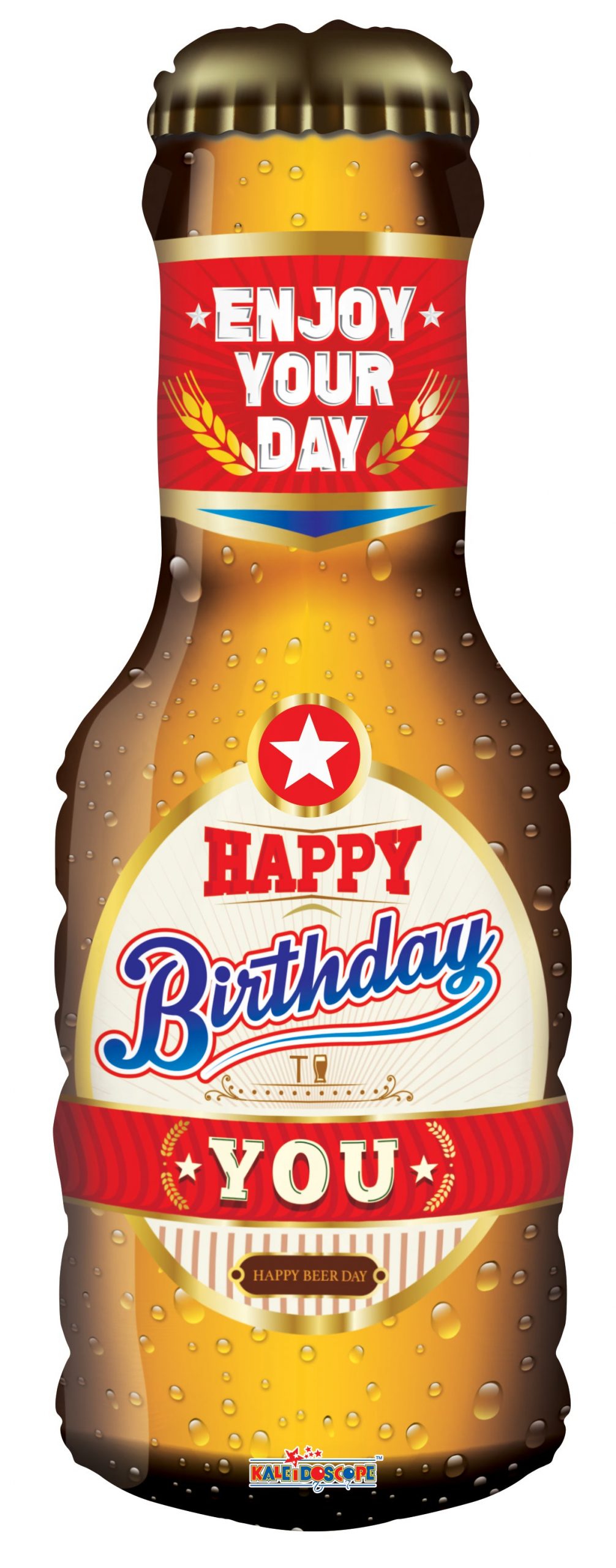 Birthday Beer Bottle Shape 36in Balloon