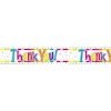Bright Thank You Holographic Foil Banner