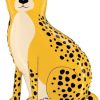 40" Super Shape Foil Balloon "Jungle Cheetah"