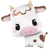 33" Super Shape "Cute Cow" Foil Balloon