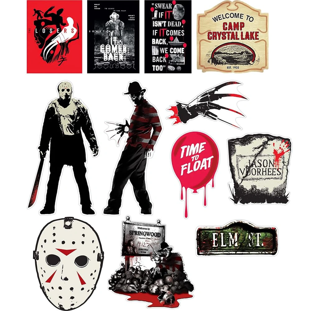 12-piece Assorted Warner Brothers Halloween Cutouts | Multicolor | 1 Pack