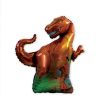 party time Solid Dino T- Rex Foil Balloons Set 1.5 Feet Balloon (Multicolor, Pack of 1)