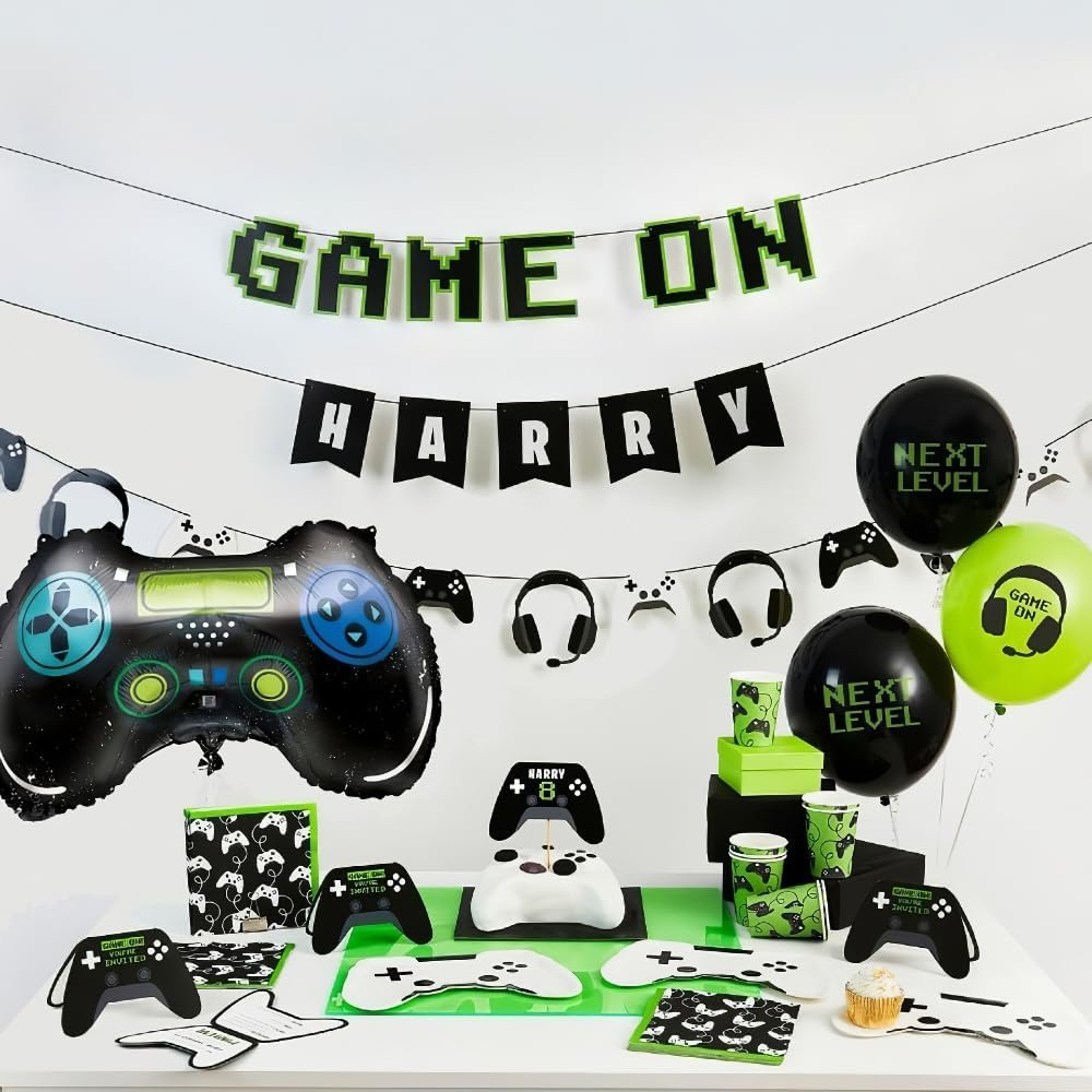 Game Controller Shaped Foil Balloon - 23" - Image 3