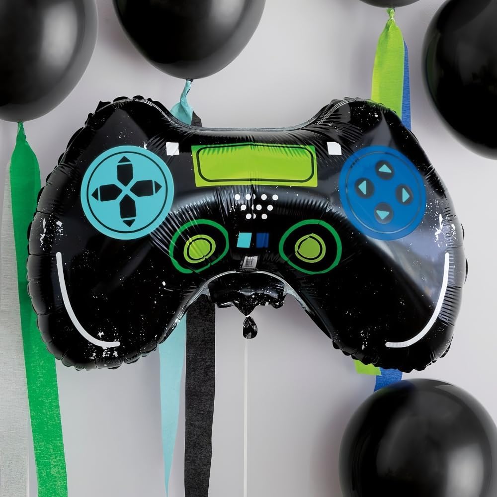 Game Controller Shaped Foil Balloon - 23" - Image 4