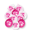 9 Inch Birthday Girl Latex Balloons: Pack of 10