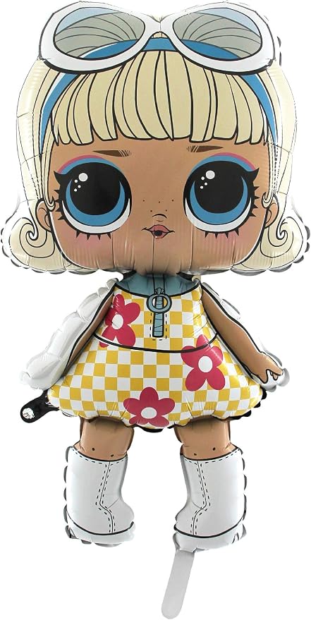 LOL Surprise Go Go Gurl Foil Balloon – L.O.L Childrens Party Decorations