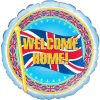 Welcome Home Foil Balloon Blue/Red/Yellow (One Size)