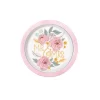 Soft Pink Painted Floral "Mr. & Mrs." Bridal Shower Plates