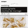 12 GOLD WEDDING BELLS