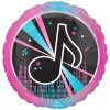 28 inch Internet Famous Music Note Foil Balloon